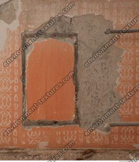 photo texture of wall plaster damaged 0011